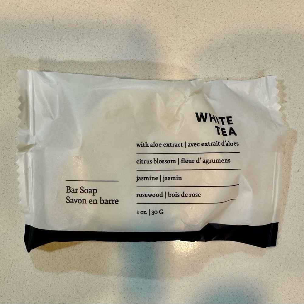 White Tea Bar Soap with Aloe Extract_NWT